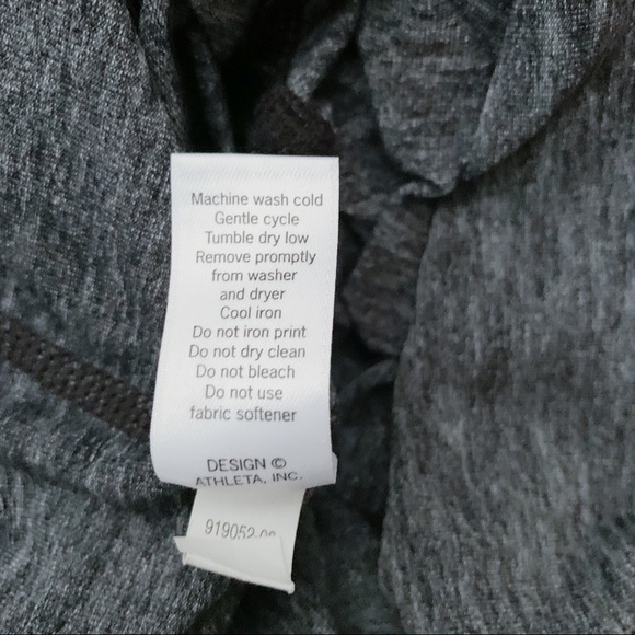 Athleta Elation Cropped Yoga Leggings in‎ Heather Grey, Workout Tights, Size XS - Picture 10 of 11